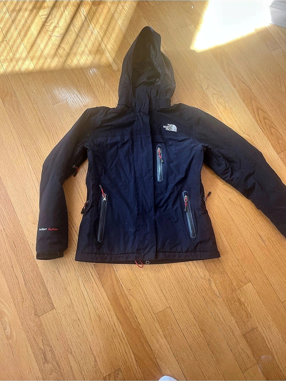 The North Face Summit Series HyVent Alpha Jacket Black Small